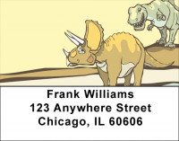 Cute & Friendly Dinosaurs Address Labels | LBZANJ-97