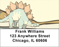 Cute & Friendly Dinosaurs Address Labels | LBZANJ-97