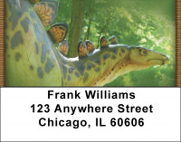 Dinosaurs Nextdoor Address Labels | LBZANK-01
