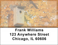 Bird Houses Address Labels | LBZANK-19