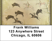 Indian Art Address Labels | LBZANK-22