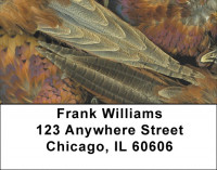 Pheasant Plumes Address Labels | LBZANK-56