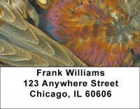 Pheasant Plumes Address Labels | LBZANK-56