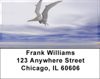 Flying Dinosaurs Address Labels | LBZANK-63