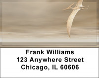 Flying Dinosaurs Address Labels | LBZANK-63