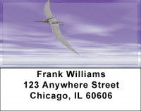 Flying Dinosaurs Address Labels | LBZANK-63