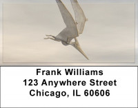 Flying Dinosaurs Address Labels | LBZANK-63