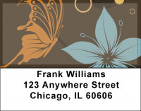 Designer Butterflies Address Labels | LBZANK-69
