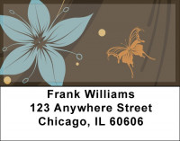 Designer Butterflies Address Labels | LBZANK-69