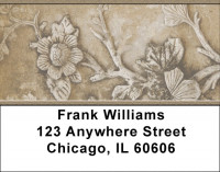 Asian Carvings Address Labels | LBZASI-03