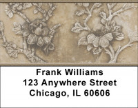 Asian Carvings Address Labels | LBZASI-03