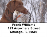 Labradors At Work Address Labels | LBZDOG-29
