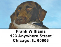 Labradors At Work Address Labels | LBZDOG-29