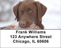 Labradors At Work Address Labels | LBZDOG-29