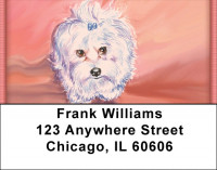 All Gussied Up Address Labels | LBZDOG-32