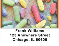 Sidewalk Chalk Address Labels | LBZEDU-02