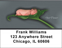 Baby New Beginnings Address Labels | LBZFAM-05