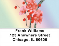 Japanese Cherry Tree Address Labels | LBZFLO-22