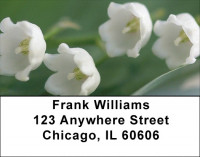 Lilly Of The Valley Address Labels | LBZFLO-27