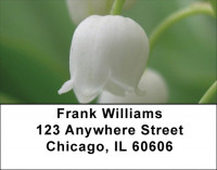 Lilly Of The Valley Address Labels | LBZFLO-27