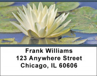 Water Lilies Address Labels | LBZFLO-28