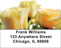 Spring Rose Bouquet Address Labels | LBZFLO-41