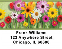 Spring Line Up Address Labels | LBZFLO-52