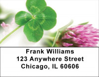 Clovers Address Labels | LBZFLO-56