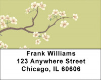 Oriental Blossoms In Spring Address Labels | LBZFLO-57