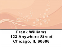 Oriental Inspired Sakura Blossoms Address Labels | LBZFLO-58