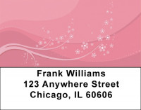 Oriental Inspired Sakura Blossoms Address Labels | LBZFLO-58