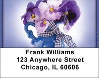 Violas Address Labels | LBZFLO-62