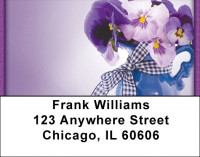 Violas Address Labels | LBZFLO-62
