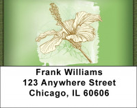 Hibiscus - Yummy Hibiscus Address Labels | LBZFLO-64