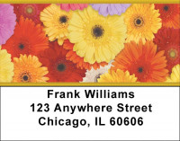 Retro Garden Address Labels | LBZFLO-74