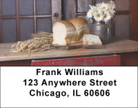 Country Kitchen Address Labels | LBZFOD-05