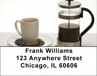 Yummie Coffee Address Labels | LBZFOD-16