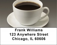 Yummie Coffee Address Labels | LBZFOD-16