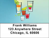 Coctails - Classic Favorites Address Labels | LBZFOD-17