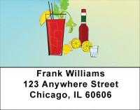 Coctails - Classic Favorites Address Labels | LBZFOD-17