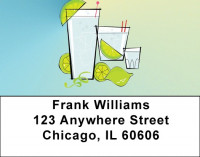 Coctails - Classic Favorites Address Labels | LBZFOD-17