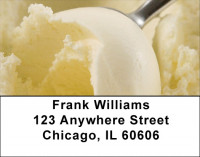 Ice Cream - Rich & Creamy Address Labels | LBZFOD-21