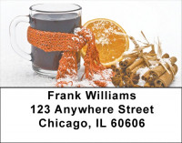Winter Refreshments Address Labels | LBZFOD-22
