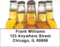 A Cold One Address Labels | LBZFOD-23