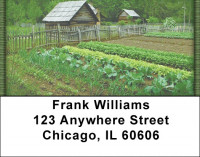 Veggie Garden Address Labels | LBZFOD-26