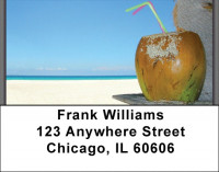 Sandy Treats Address Labels | LBZFOD-28