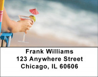 Tropical  Cocktails Address Labels | LBZFOD-29