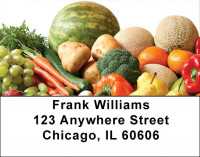 Farmers Market Address Labels | LBZFOD-37