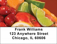 Luscious Fruits Address Labels | LBZFOD-39