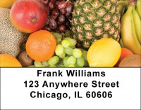 Tropical And Fruity Address Labels | LBZFOD-43